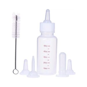 Pet Nursing Bottle Kits for Newborn Kittens Puppies Rabbits Small Animals