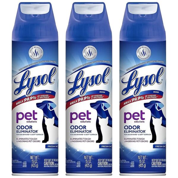 Pet Odor Eliminator Spray with Instant Odor Removal Technology