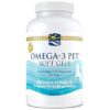 Pet Omega-3 Fish Oil Soft Gels for Dogs with EPA and DHA for Immune Health