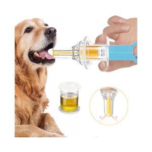 Pet Oral Feeding Syringe with Soft Tip and Adjustable Volume for Safe and Easy Feeding