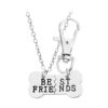 Pet Owner Gift Ideas Best Friend Dog Bone Necklace Keychain Jewelry Set