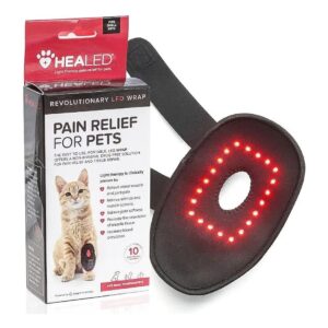 Pet Pain Relief Wrap with Near Infrared and Red Light Therapy for Dogs Cats and Rabbits