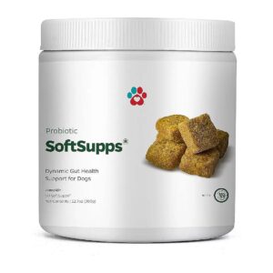 Pet Parents Probiotic SoftSupps for Dogs with Gas Relief and Intestinal Health