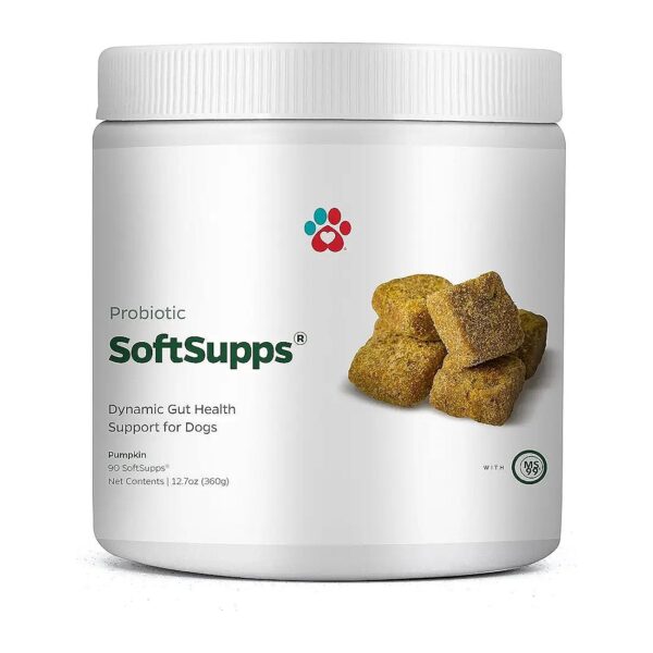 Pet Parents Probiotic SoftSupps for Dogs with Gas Relief and Intestinal Health