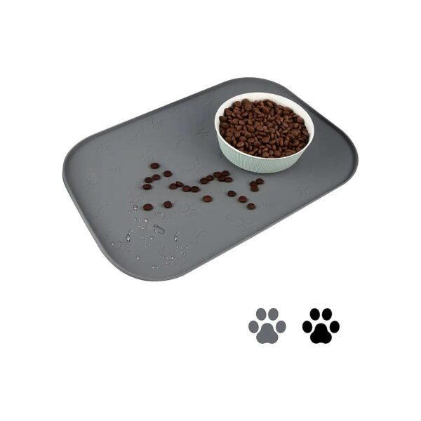 Pet Placemat for Dogs and Cats Food and Water Overflow