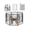 Pet Play Pen for Small Medium Large Dogs with Adjustable Height and 8 Panels