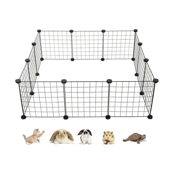 Pet Playpen and Cage for Small Animals Guinea Pigs Bunny Turtle Hamster Indoor Outdoor