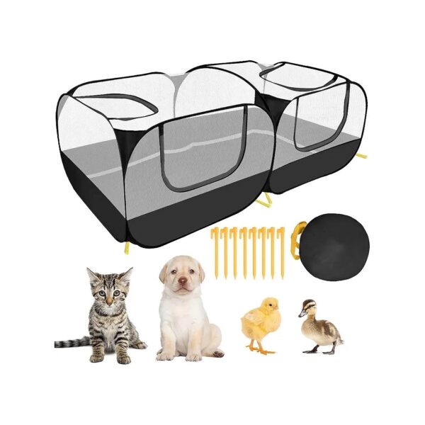 Pet Playpen for Multiple Small Animals with Large Space