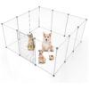 Pet Playpen for Small Animals with Spacious Area, Portable Design, and Easy Assembly