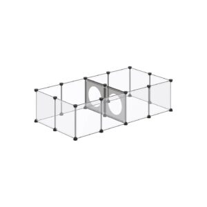 Pet Playpen with Interesting Holes for Small Animals Hamsters Rabbits and Hedgehogs