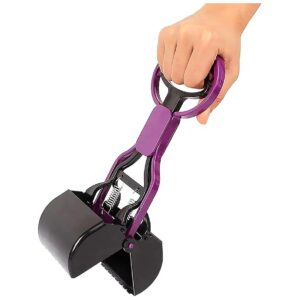 Pet Pooper Scooper for Dogs Cats with Non-Breakable Materials and Easy Cleaning