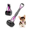 Pet Pooper Scooper for Small Dogs and Cats with Foldable Design and Compact Construction