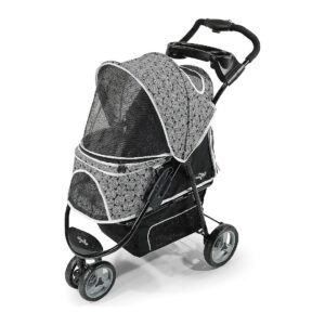 Pet Promotion Stroller with Compact Design and Additional Storage