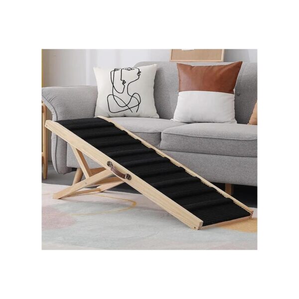 Pet Ramp for Small Large Dogs to Get on High Bed Truck Couch Sofa