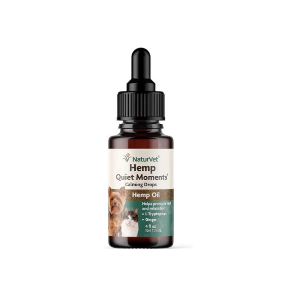 Pet Relaxation Liquid with Hemp Oil and Ginger for a Soothing Environment