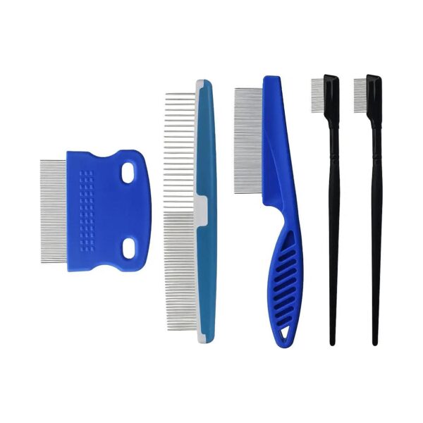 Pet Skin and Hair Combs, Remove Tangles, Fleas and Lice with Easy Control