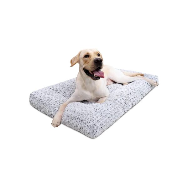 Pet Sleeping Mat Deluxe Plush Dog Crate Bed for Comfort