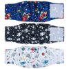 Pet Soft Dog Belly Band for Male Dogs with Reusable and Washable Design