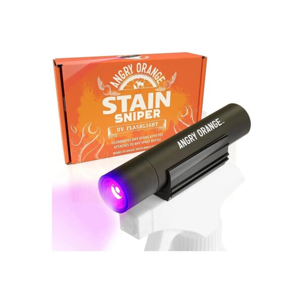 Pet Stain Revealer Black Light LED Flashlight for Dry Urine Stains