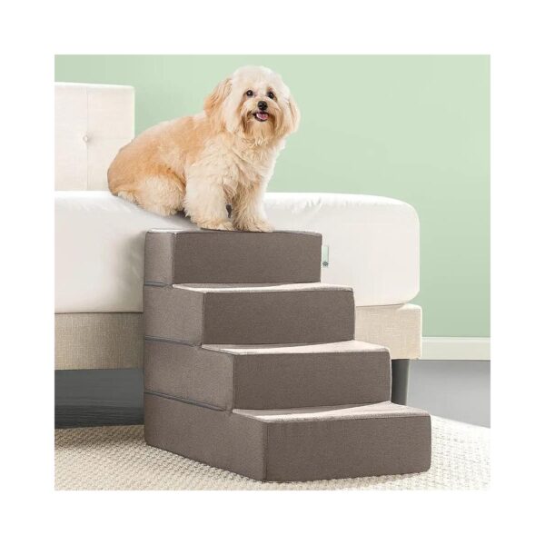 Pet Stair for Large Breed Dogs with Comfortable Steps