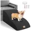 Pet Stairs for Small Dogs and Cats with Gentle Slope and High Comfort Foam