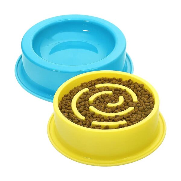 Pet Supplies 2 Pack Dog Water Feed Bowl Set Medium Small Breeds Easy To Use And Clean