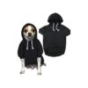 Pet Sweater for Small Dogs Polyester Material Machine Washable Hoodie for Puppy Comfort