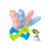 Pet Teething Toys for Cleaning and Relieving Itching - 6 Piece Rubber Set