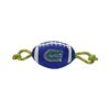 Pet Toy Featuring NCAA Licenses Florida Gators Football Team Colors and Logo