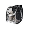 Pet Travel Carrier Backpack with Ventilated Fleece Pad for Small Animals