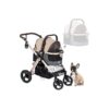 Pet Travel Carrier Seat Stroller Compatible with Small Medium Pets