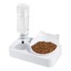 Pet Water Feeder and Food Bowl Set for Cats and Small Medium Large Dogs