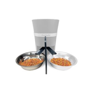 PetSafe Compatible Meal Feeder with Easy Cleaning and Kibble Dispenser