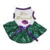 Petite Mermaid Shell Puppy Dog Dress with Cotton Polyester Blend