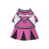 Petitebella Cheerleader Medium Size Dog Costume with Classic Design