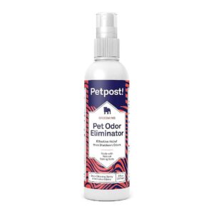 Petpost - Natural and Multi-Purpose Odor Eliminator Spray for Dogs, Cats, and Homes