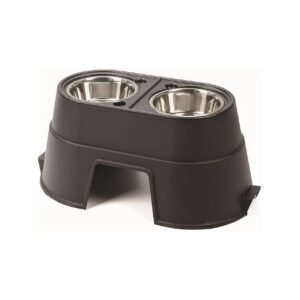 Pet's Comfortable Feeding Position with Elevated Dog Bowl and Water Bowl