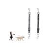 Piece Nylon Dog Collar Clips with Double-Ended Backup Clasp