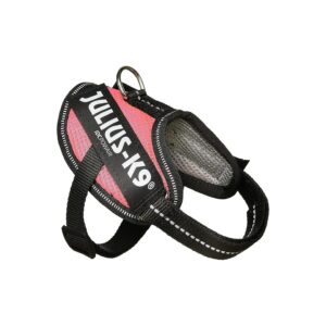 Pink Adjustable Dog Harness for Small Dogs 5-11lbs