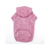 Pink Basic Dog Hoodie XXL with Kangaroo Pocket