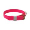 Pink Dog Collar 14 to 24 Inches Adjustable with Durable Plastic Material