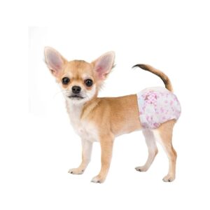 Pink Dono Disposable Dog Diapers for Dogs in Heat and Excitable Urination