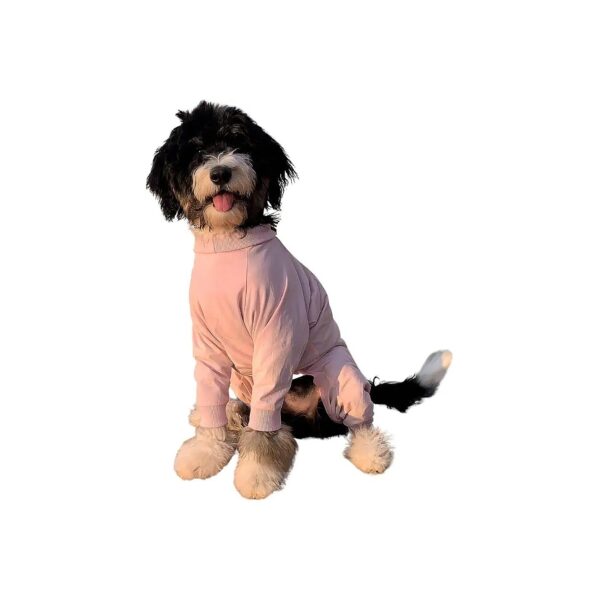 Pink Extra Large Dog Jumpsuits for Large Breed Humans and Their Furry Friends