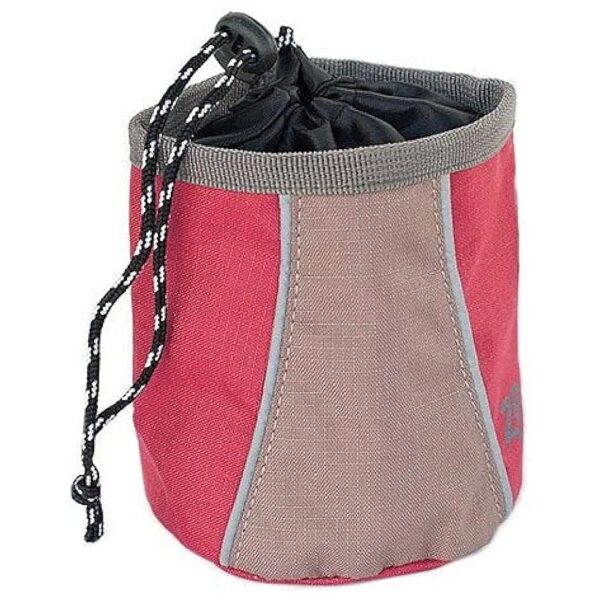 Pink Mini Treat Bag with Drawstring and Magnetic Closure for Secure Storage