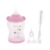 Pink Pet Feeding Bottle Kit for Newborn Kittens and Small Pets