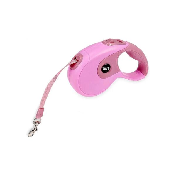 Pink Retractable Dog Leash for Small Medium Large Dogs up to 33lbs/110lbs