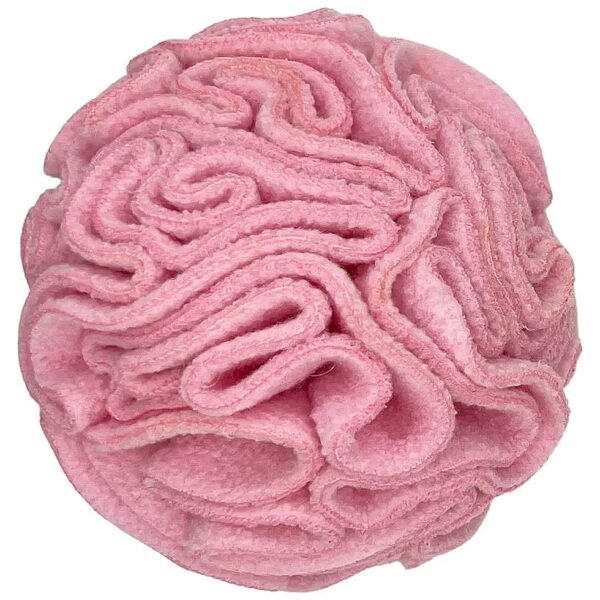 Pink Snuffle Interactive Foraging Dog Puzzle Ball Toy for Small Breed Puppies