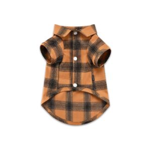 Plaid Puppy Costume for Small Dogs, Cats, and Kittens