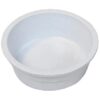 Plastic Dog Food Dish for Large Breeds, Large Capacity for Dry Kibble Serving