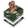 Plastic Dog Grass Pee Pads with Tray, XS Size 17x13 inches for Small Dogs